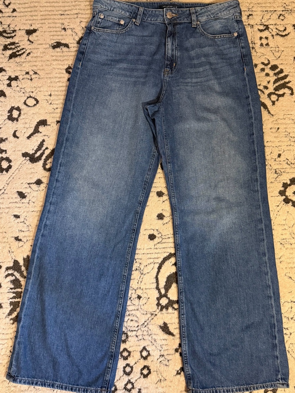 Aeropostale High Rise Wide Leg Women’s Jeans Size 12